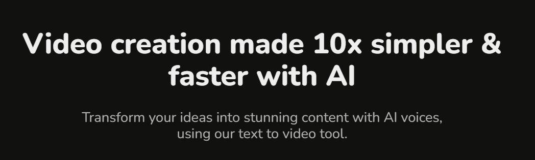Fliki is an AI video generator that offers two approaches for creating videos.