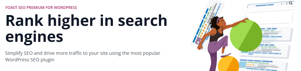 Yoast SEO homepage