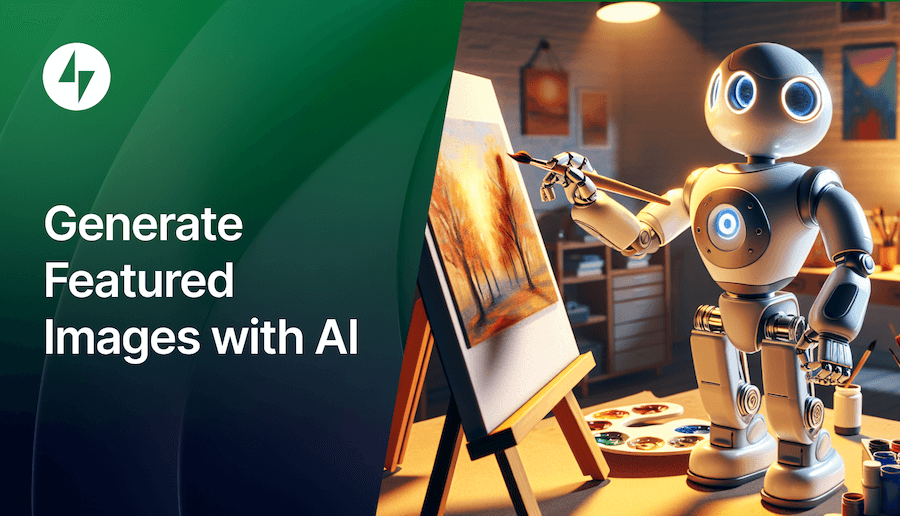 Generating featured images for your posts using Jetpack&nbsp;AI