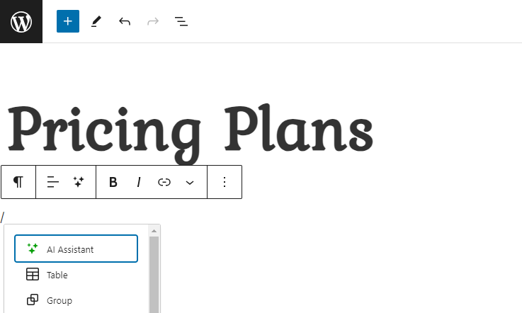 As shown earlier, you can enter any prompt you want, and the AI Assistant will get the job done. 