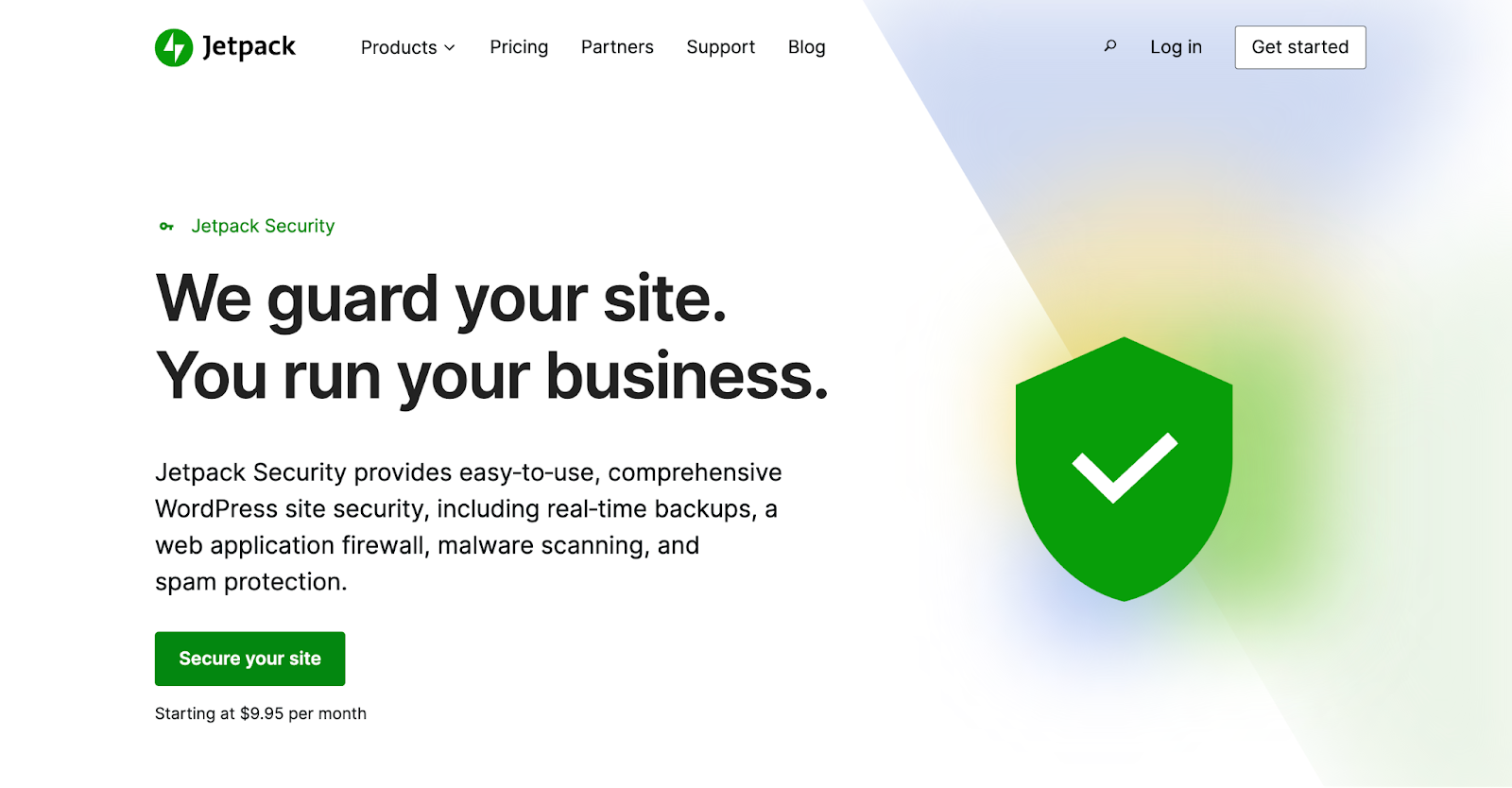 With a sleek dashboard and intuitive interface, Jetpack Security is suitable for even complete beginners.