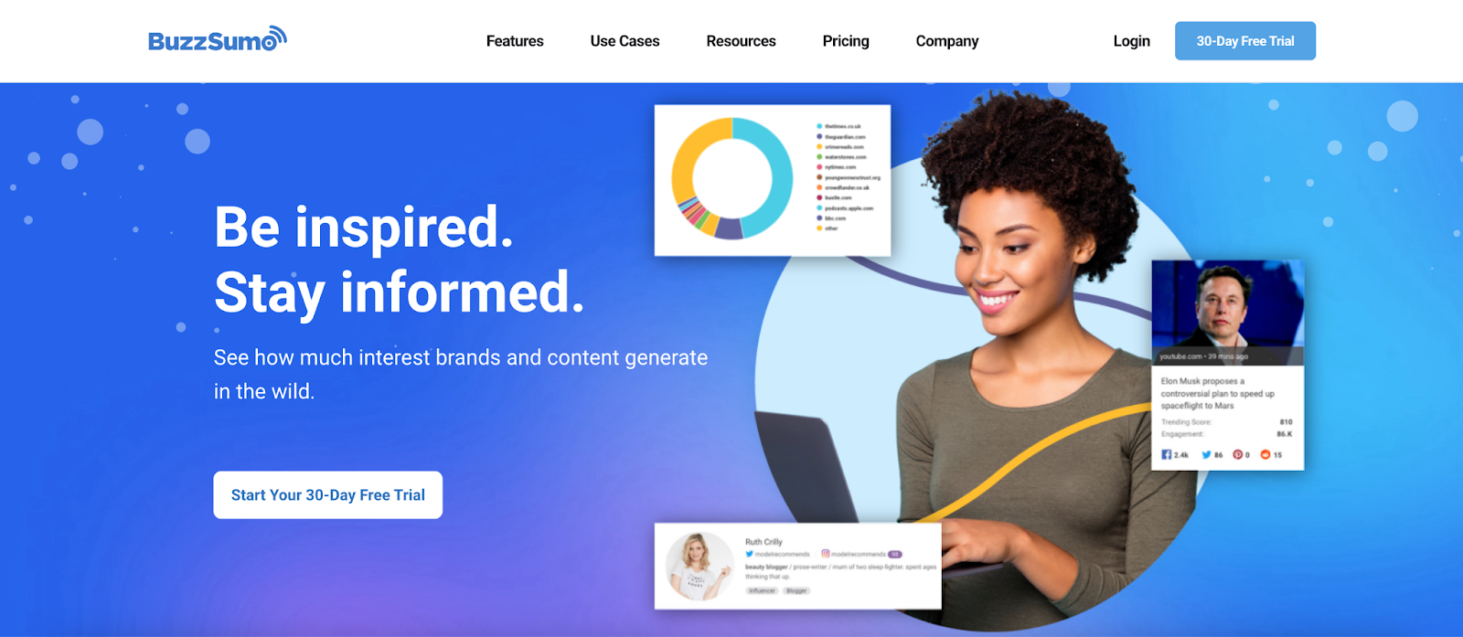 Tools like BuzzSumo or Sprout Social provide insights into trending content and competitor performance metrics.