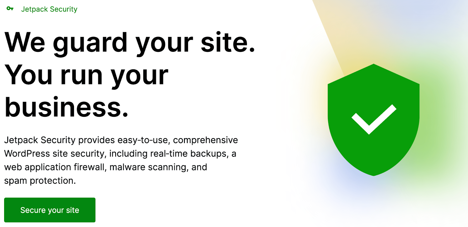 With VaultPress Backup, you won't have to worry about creating a copy of your site when conducting routine updates and maintenance.