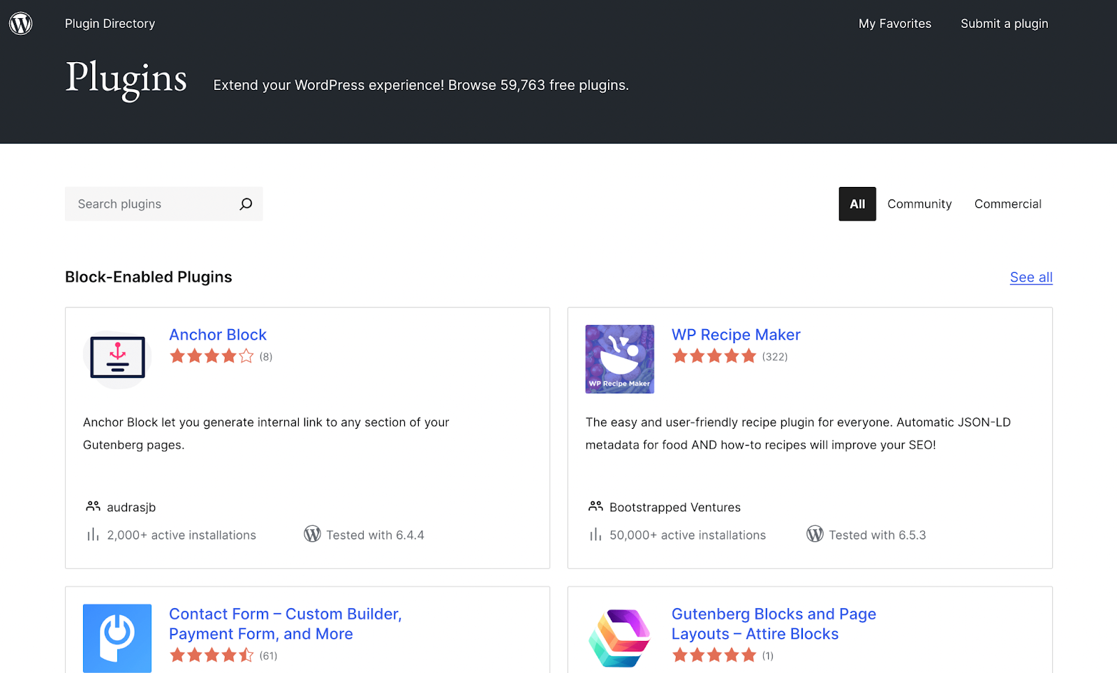 You can use these plugins to add everything from security solutions like Akismet to performance optimization tools like Jetpack Boost. 