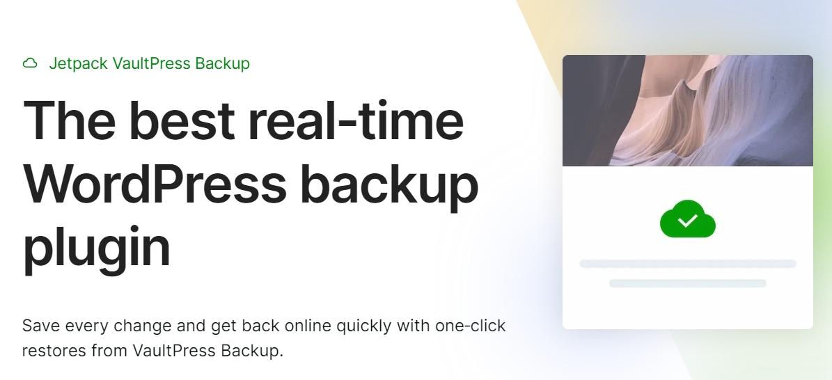Este plugin crea copias de seguridad en tiempo real de tu sitio web y las almacena fuera del sitio durante un máximo de 30 días.
