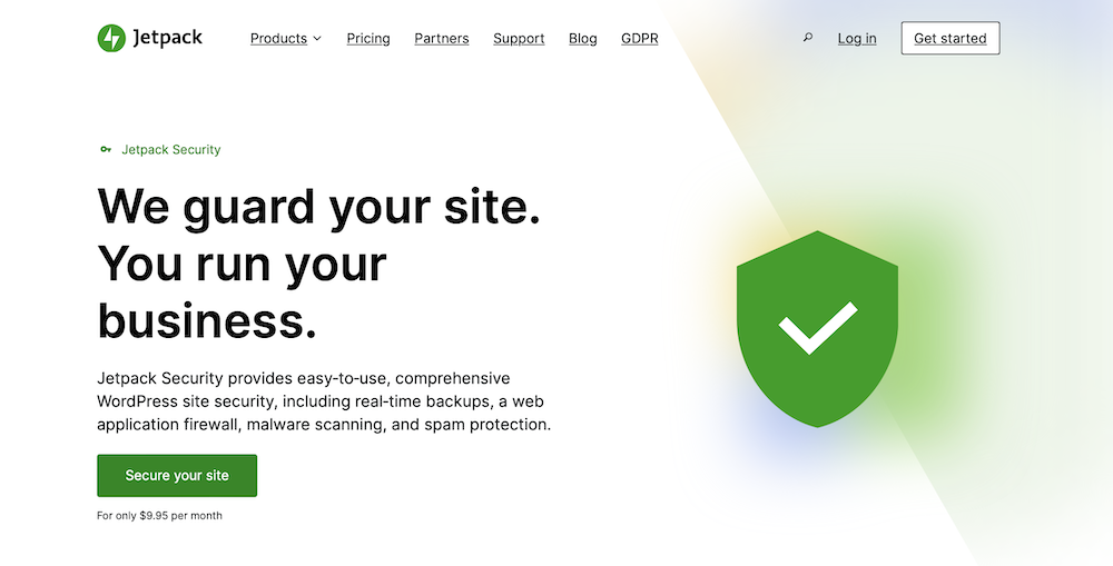 Jetpack includes tools like downtime monitoring, brute force attack protection, and automated malware scanning.