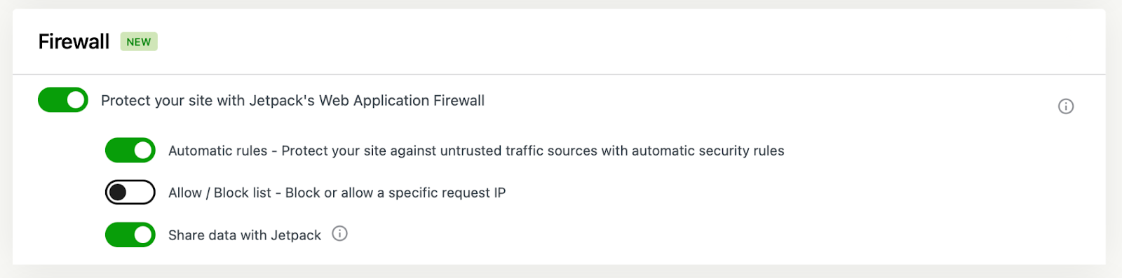 Jetpack's WAF Settings - you can configure rules, or even block specific IP addresses (regardless of the rules). Once Jetpack is installed on your site