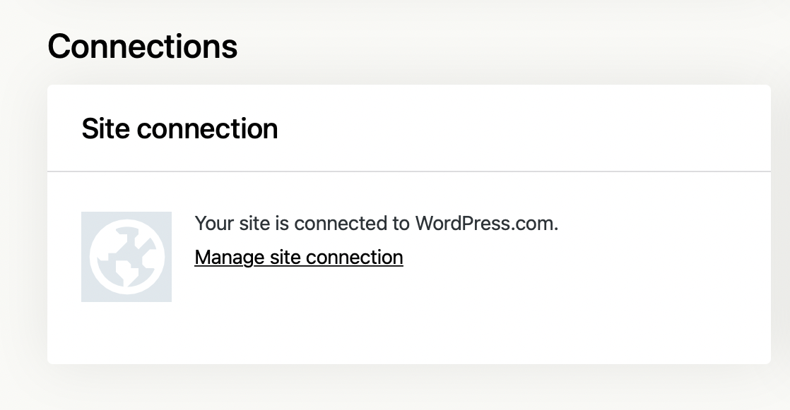 To make sure Jetpack is connected to the right WordPress.com account, you can go to Jetpack → Dashboard → At a glance and scroll down to Connections.