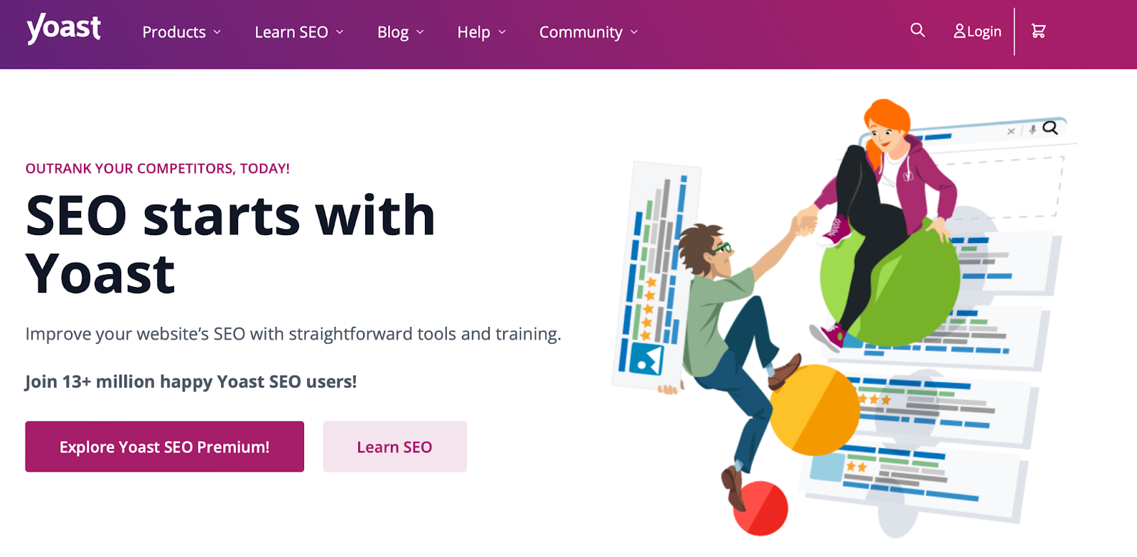 Yoast SEO est un choix populaire pour WooCommerce, car il inclut de nombreuses fonctionnalités SEO dans un seul outil.