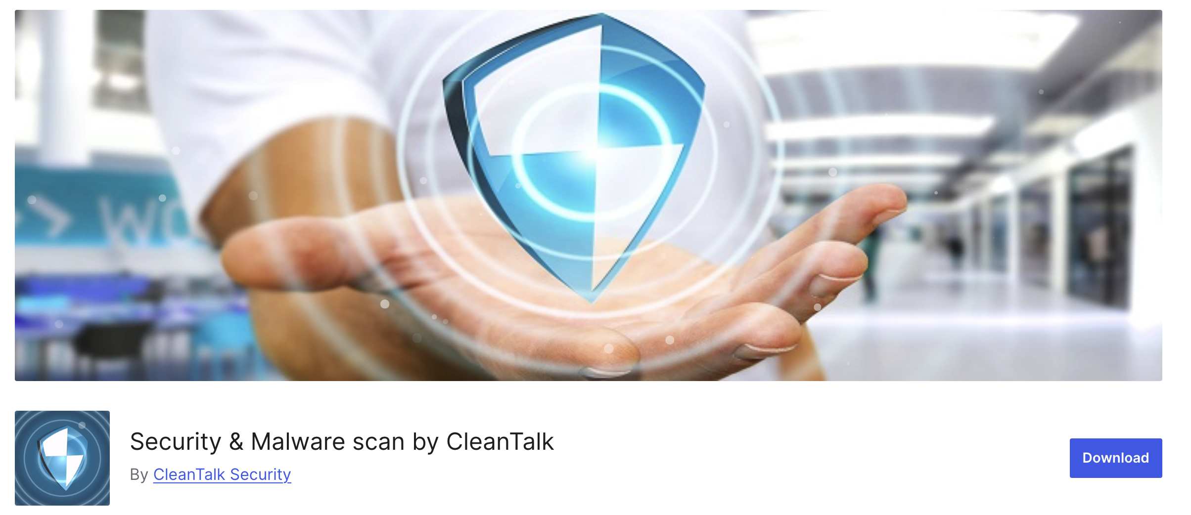 CleanTalk Security plugin page in the WordPress repository
