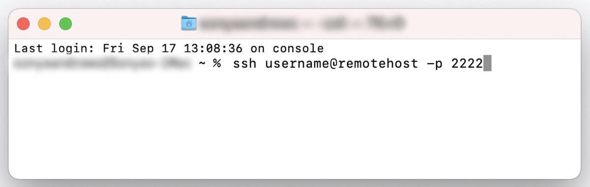 logging in with a username