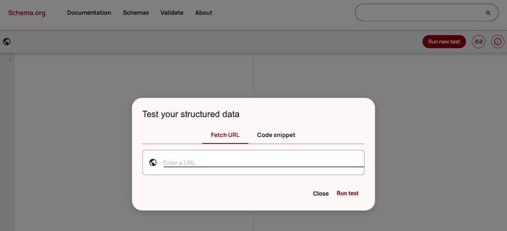 testing structured data