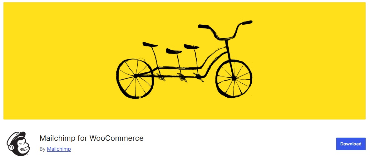 Mailchimp for WooCommerce extension page