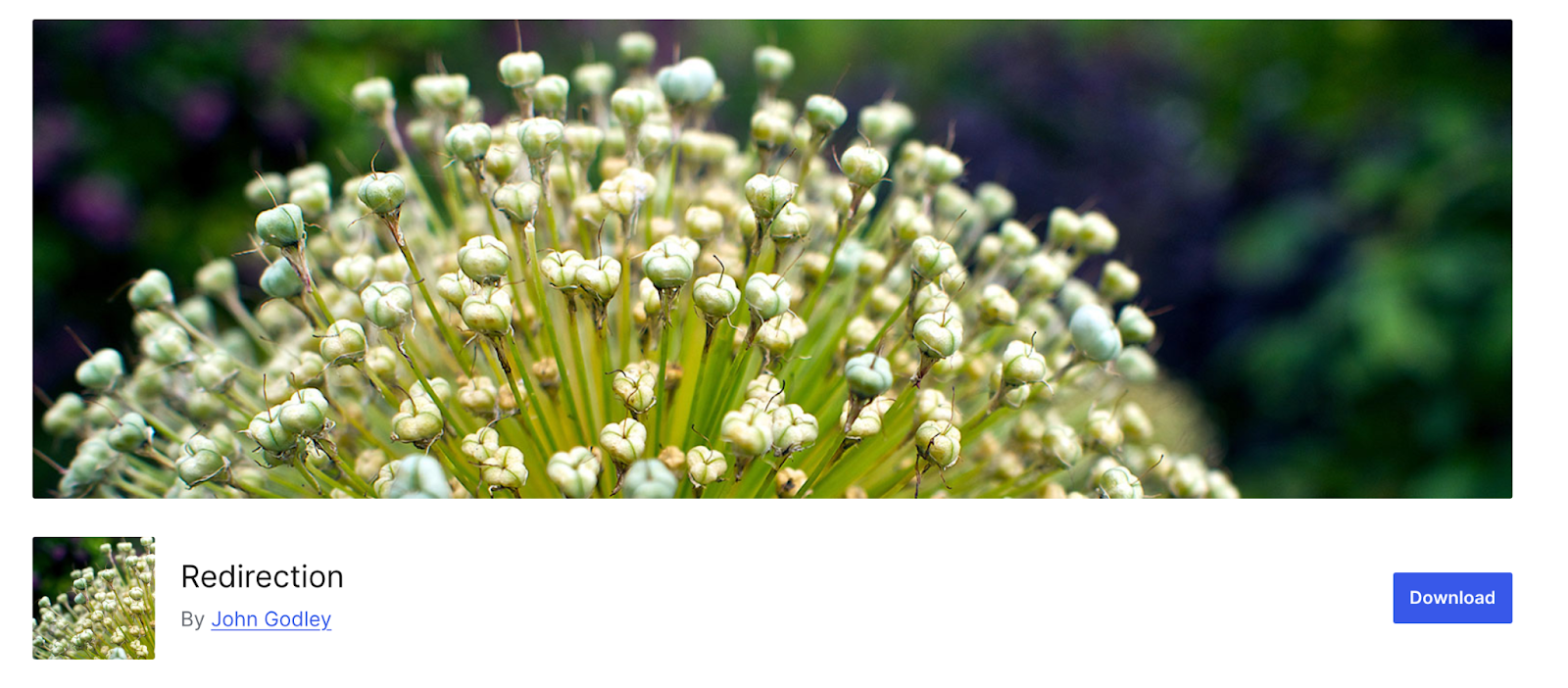 Redirection plugin in the WordPress repository