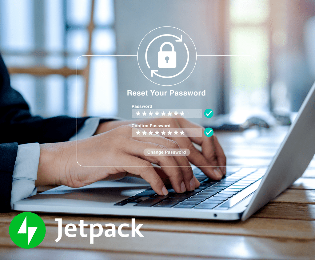 someone using a laptop with a login page overlayed on top of the image