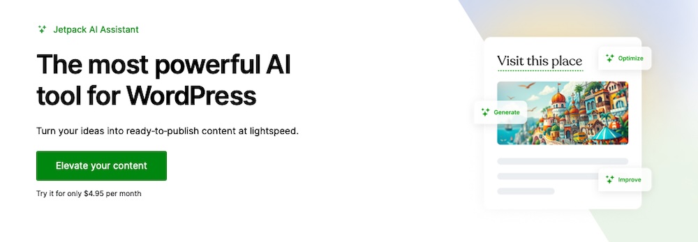 Jetpack AI Assistant information page