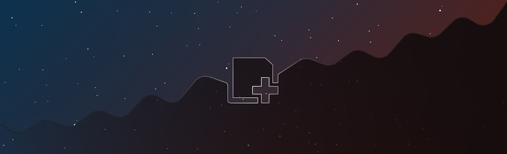 graphic of a mountain and night sky from The SEO Framework plugin page