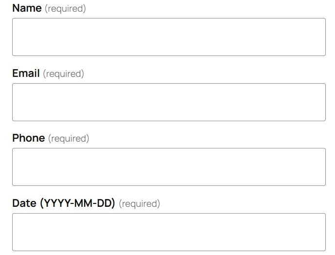 adding a datepicker field to a Jetpack form