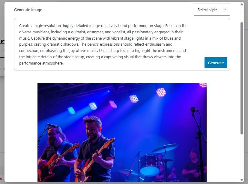Jetpack AI Assistant in action 