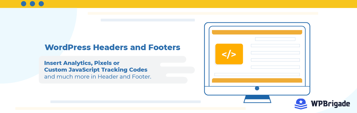 WordPress repository image for WordPress Headers and Footers